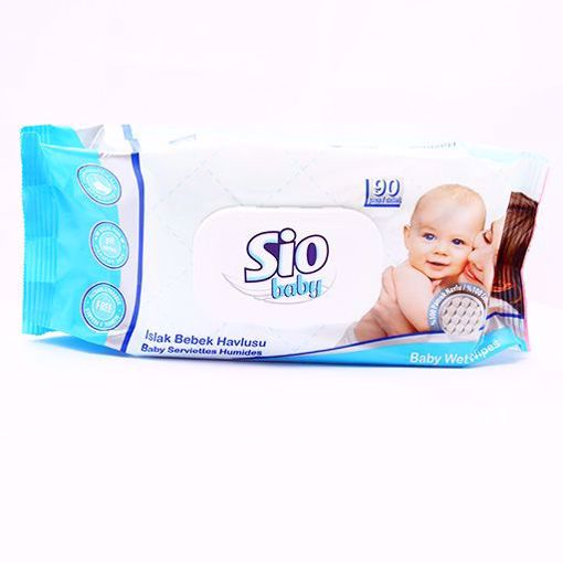 Picture of Sio Wet Wipes - 90pcs